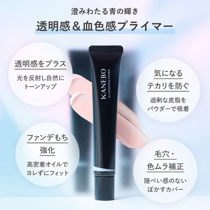 ネコポス速達！カネボウ イルミネイティングプライマー〈化粧下地〉5g ミニサイズ 特製サイズ サンプル 外箱なし トーンアップ 透明感 血色感 毛穴カバー テカリ防止 くすみ補正 ツヤ肌 SPF22 ベースメイク KANEBO kanebo
