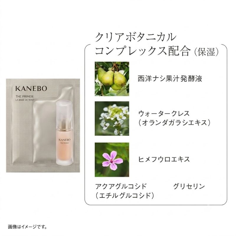 カネボウ ザ プライマー〈美容液・化粧下地〉0.5ml*4枚 お試しセット サシェサンプル トラベルサイズ チェンジフォームジェル 凹凸カバー 影消し 光の三原色パール オーロラ透明感 密着ヴェール エタニティブーケの香り KANEBO kanebo